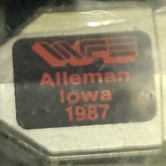 Vtg 1987 Scale models WFE 1/64 Scale White field boss 160 4wd tractor silver - Picture 4 of 8